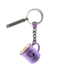 Purple Mini Camp Mug Keychain