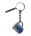 Blue Mini Camp Mug Keychain
