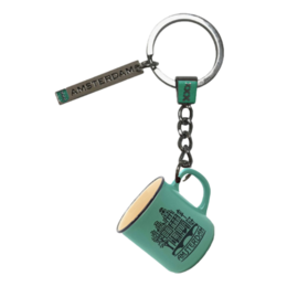 Green Mini Camp Mug Keychain