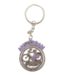 Purple Amsterdam Bike Keychain