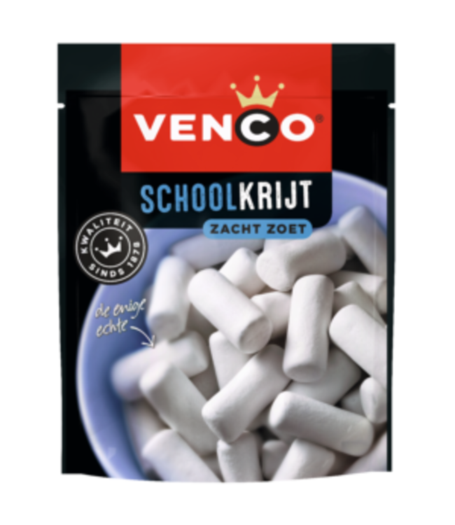 Venco White School Chalk 235g