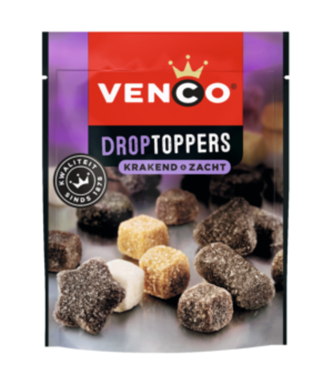 Venco Droptoppers Crunchy & Soft 215g