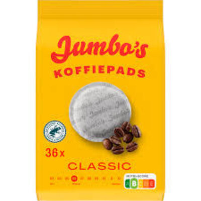 Jumbo Classic Roast Coffee Pods 36 Count
