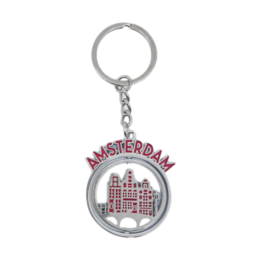 Red Amsterdam  Keychain