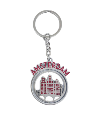 Red Amsterdam  Keychain