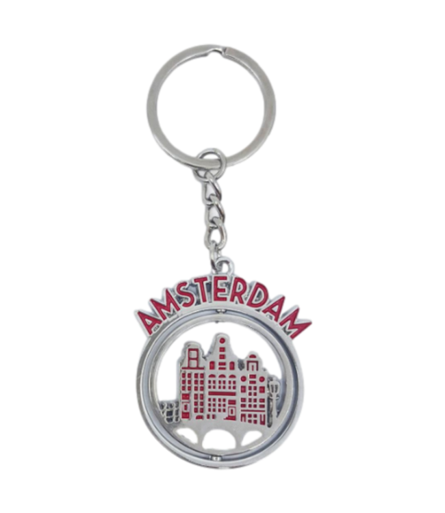 Red Amsterdam  Keychain