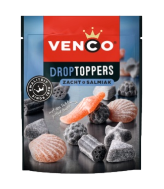 Venco Droptoppers Soft & Salmiak 215g