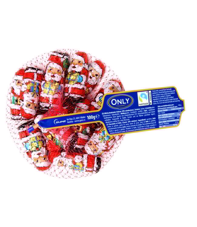 Only Chocolate Santa in net 85g