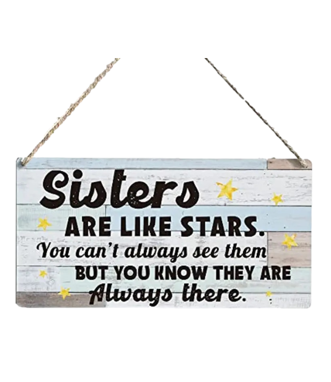 Sisters...Wooden Sign