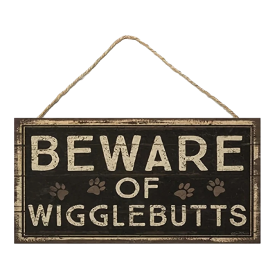 Beware of...Wooden Sign