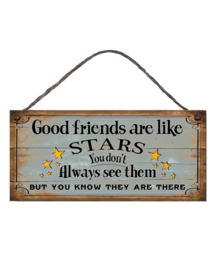 Good Friends... Wooden Sign