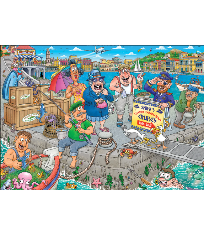 Boating Bedlam! Puzzle 1000pc (Original 47))