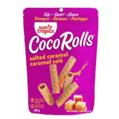 Sun Tropics Salted Caramel Coco Rolls Gluten Free