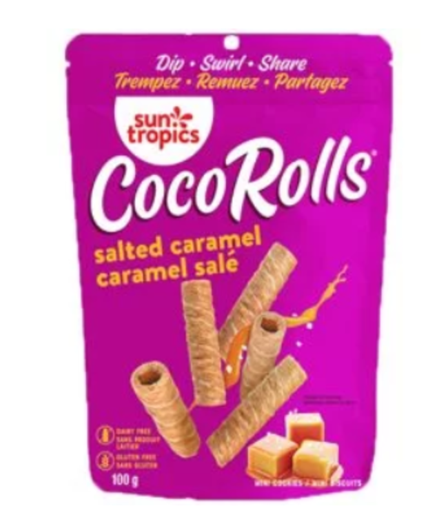 Sun Tropics Salted Caramel Coco Rolls Gluten Free
