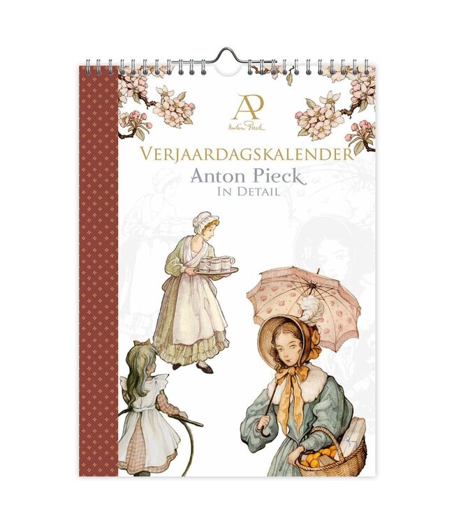 Anton Pieck Perpetual Birthday Calendar In Detail