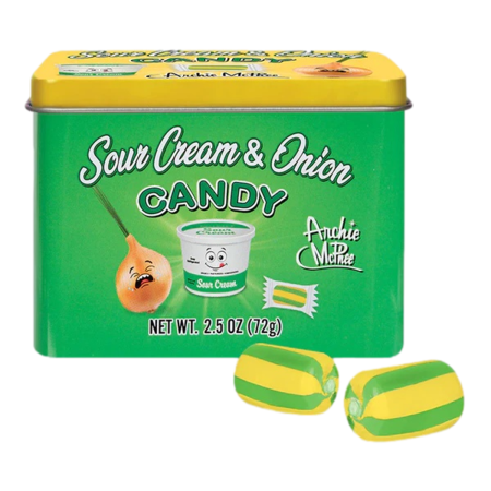 Archie McPhee Sour Cream and Onion Candy