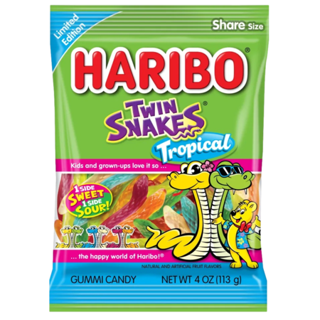 Haribo Twin Snakes Tropical