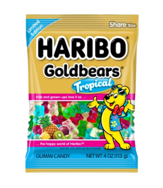 Haribo Gold Bears Tropical 113g