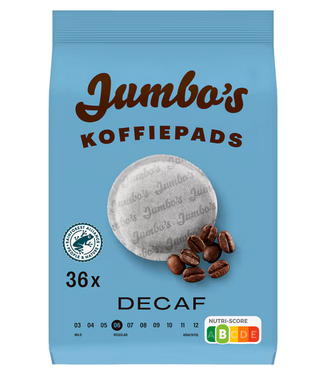 Jumbo Decaffeinated Coffee Pods 36 Count