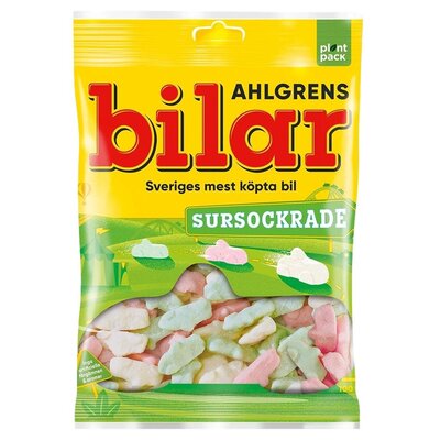 Bilar Swedish Cars - Sour 100g