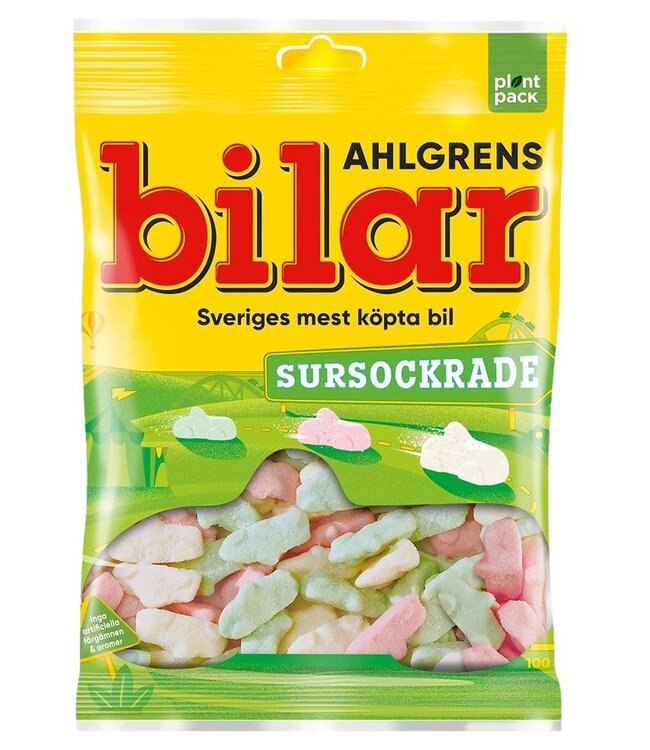 Bilar Swedish Cars - Sour 100g
