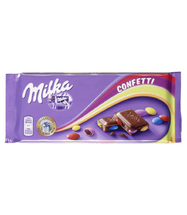 Milka with Smarties 100g