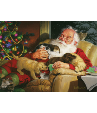 Santa's Quiet Time Puzzle 1000pc