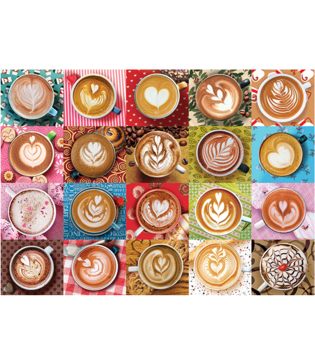 Love You A Latte Puzzle 500pc