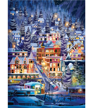 Ski Town Puzzle 500pc