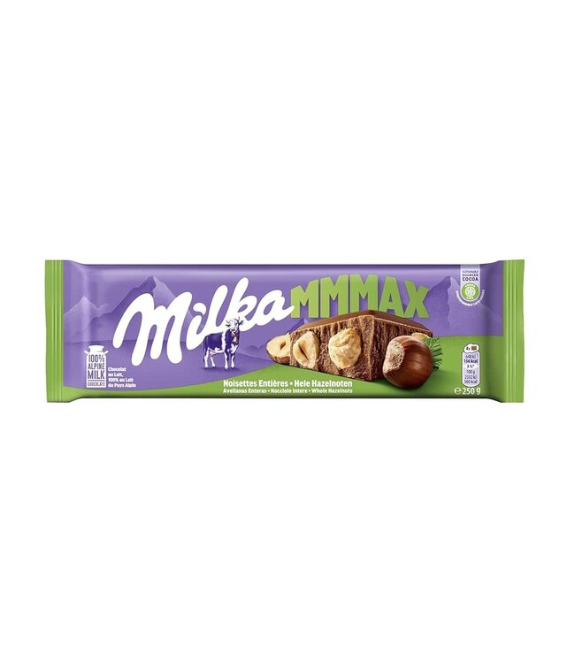 Milka Hazelnut Chocolate 250g