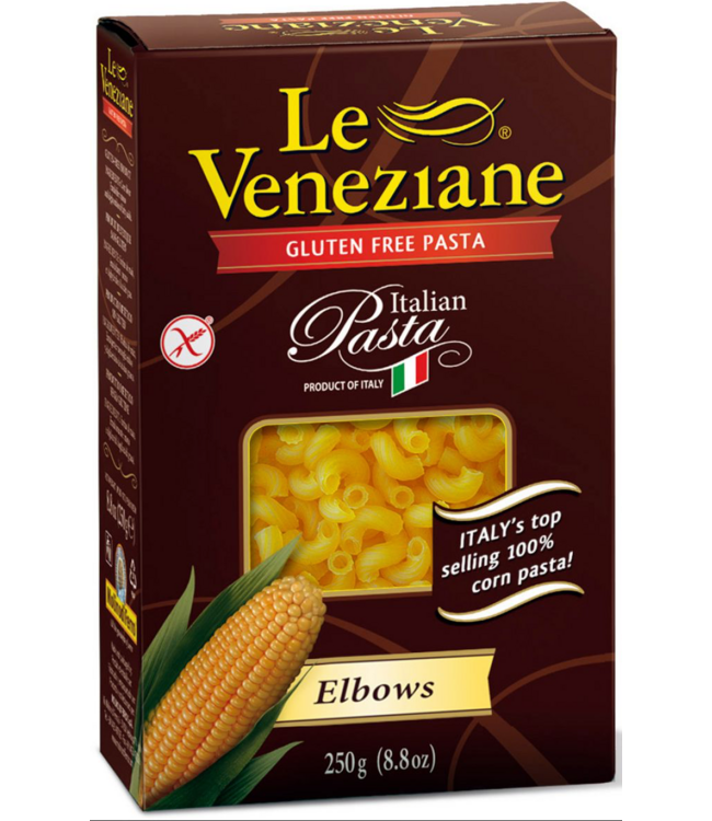 Le Veneziane Elbow Pasta 250g - Gluten Free