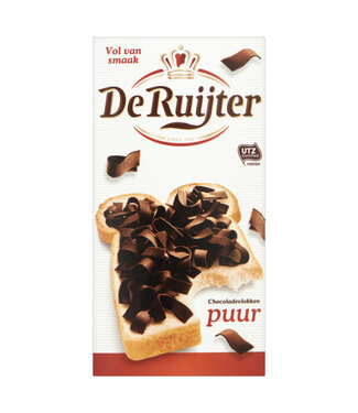 De Ruijter Dark Chocolate Flakes 200g