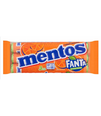 Mentos Fanta Orange 3pk