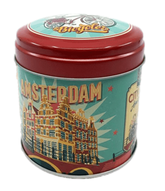 Stroopwafel Tin Amsterdam
