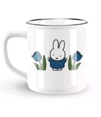 Miffy - Blue Tulip Field Ceramic Mug (Nijntje)