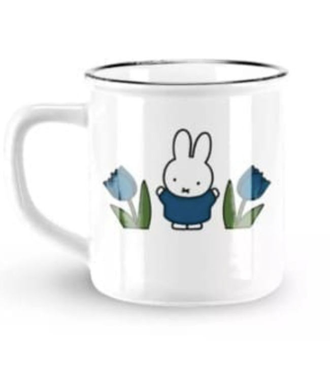 Miffy - Blue Tulip Field Ceramic Mug (Nijntje)