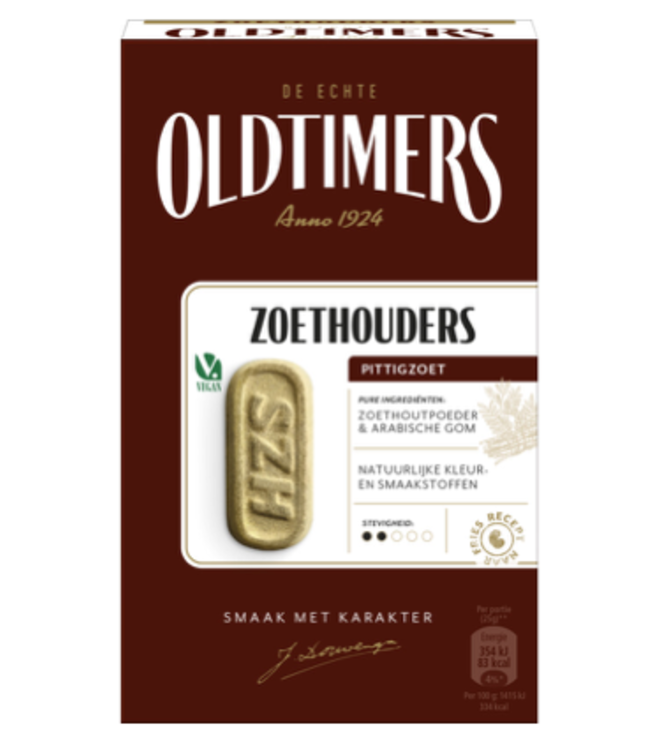Oldtimers Sneker Zoethoudertjes (Brown) 235g