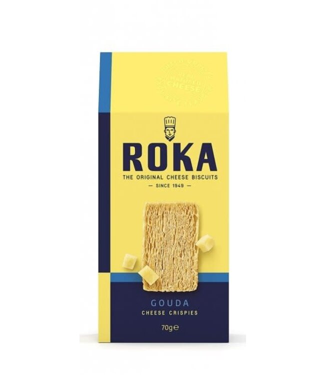 Roka Gouda Cheese Crispies 70g