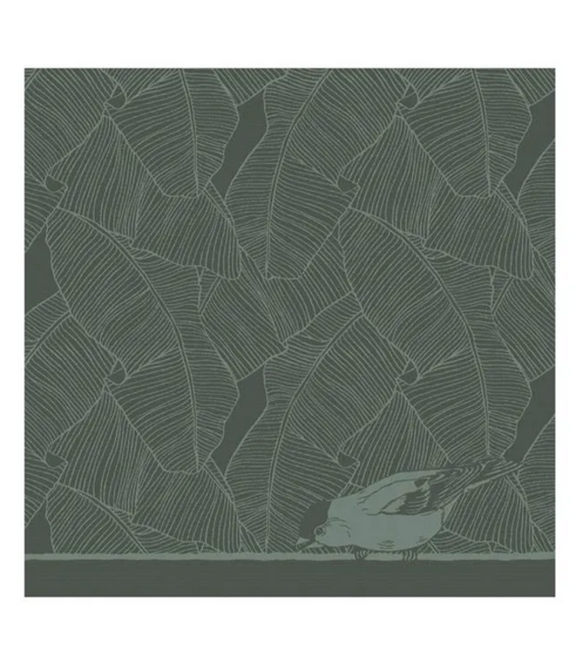 TEA Towel Birdie Green DDDDD