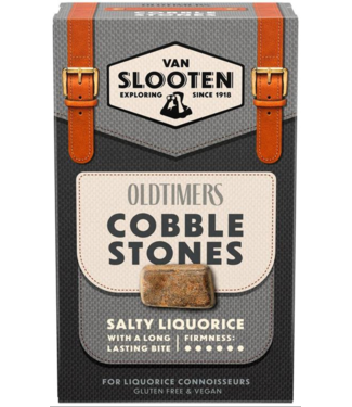 Oldtimers Zwart-Wit Salmiak Klinkers (Grey) 235g