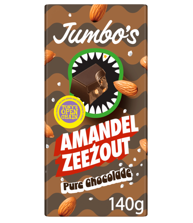 Jumbo Dark Chocolate Almond Sea Salt