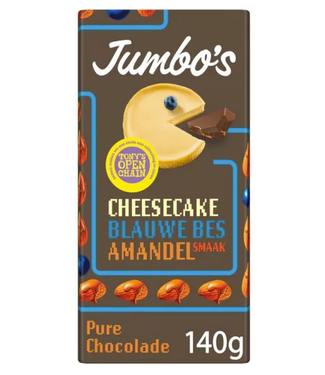 Jumbo Dark Chocolate Cheesecake, Blueberry, Almond