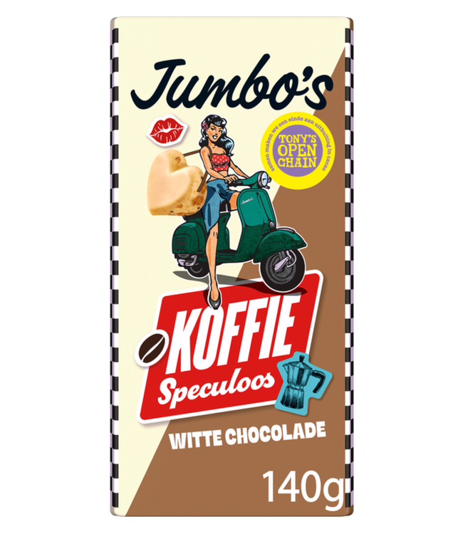 Jumbo White Chocolate Coffee Speculoos