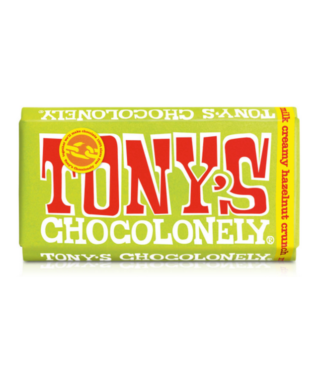 Tony's Chocolonely Milk Creamy Hazelnut Crunch