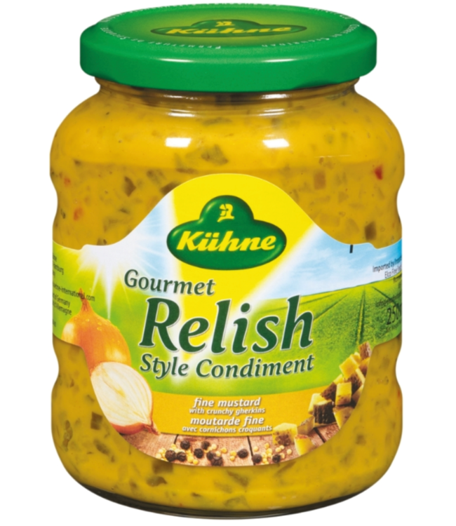 Kuhne Fine Muster Relish 250ml