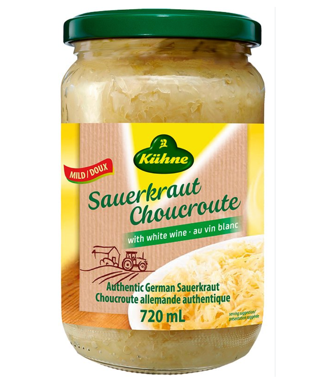 Kuhne Wine Sauerkraut 720ml