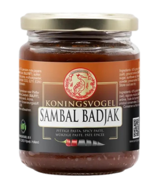 Koningsvogel Sambal Badjak 280g