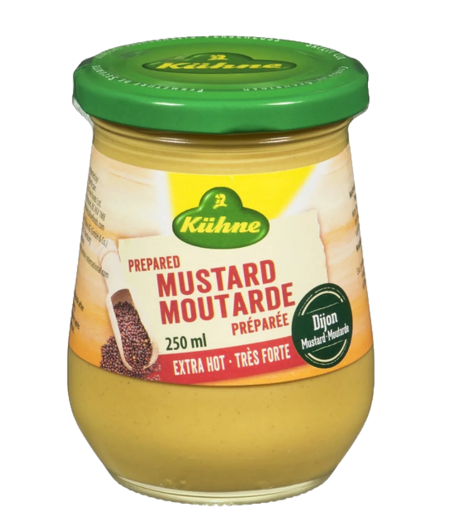 Kuhne  Extra Hot Dijon Mustard 250ml