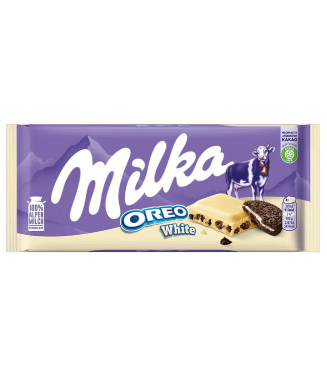 Milka Oreo White Chocolate 100g