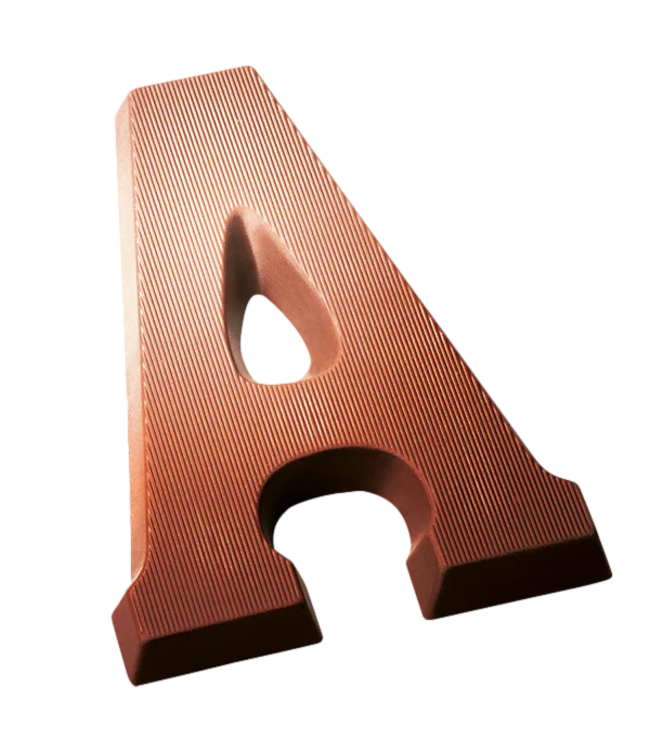 DeHeer Milk Chocolate Letter 65g A